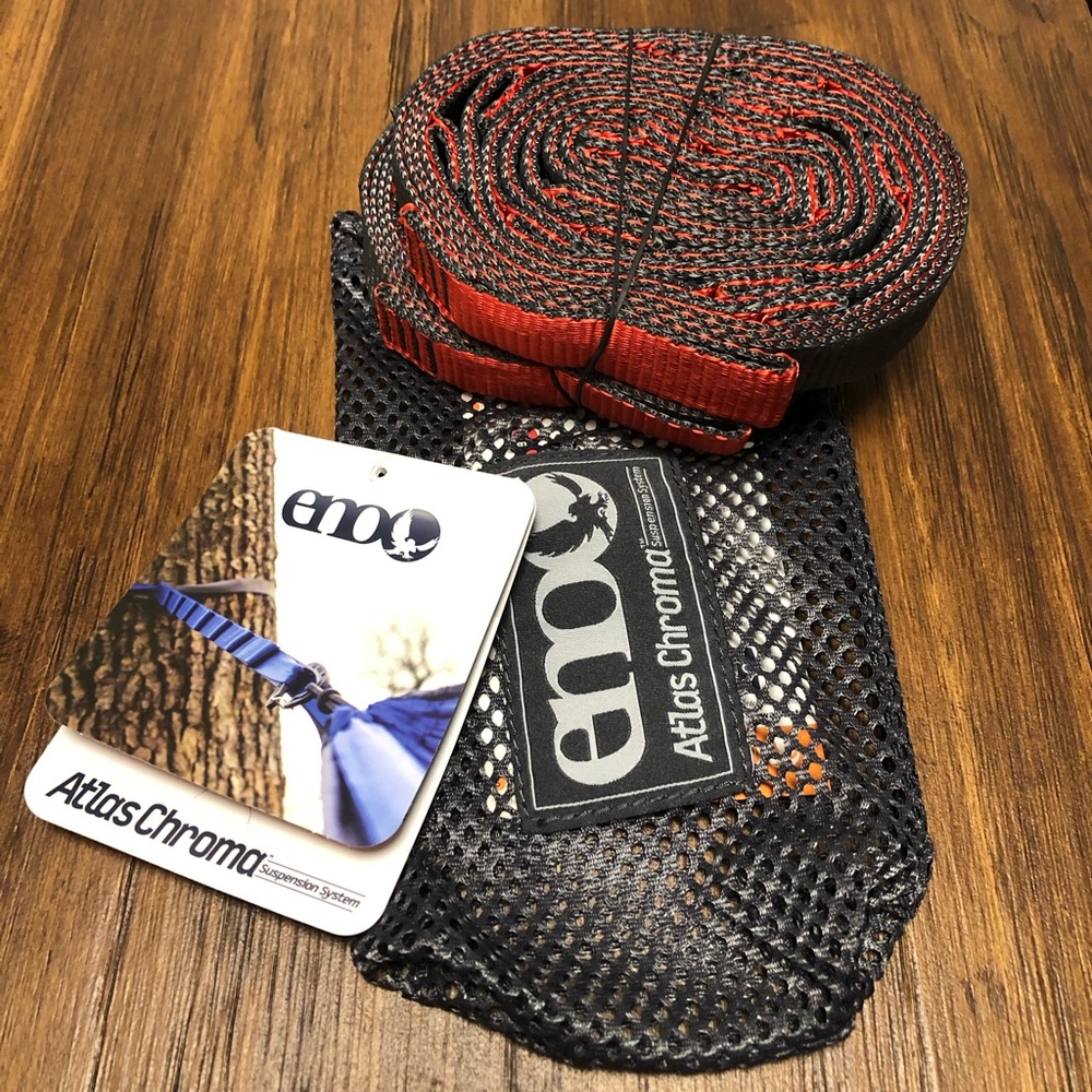 Eno Atlas Chroma Suspension System for Eno Hammock 100% Authentic Price is firm